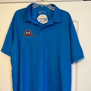 tags on johnnys tavern polo nike golf dri fit